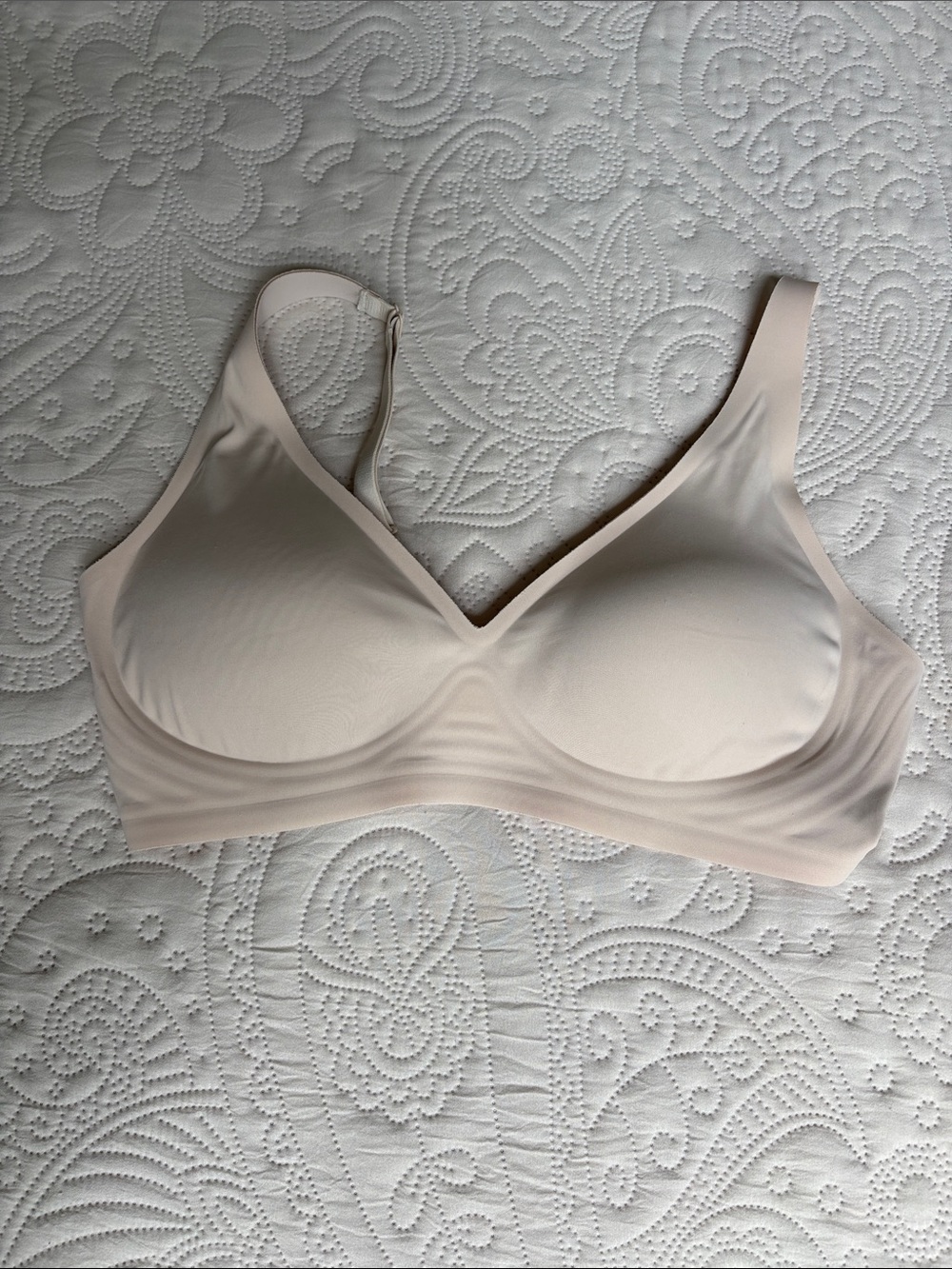 Seamless Light Nude Wireless Jelly Bra
